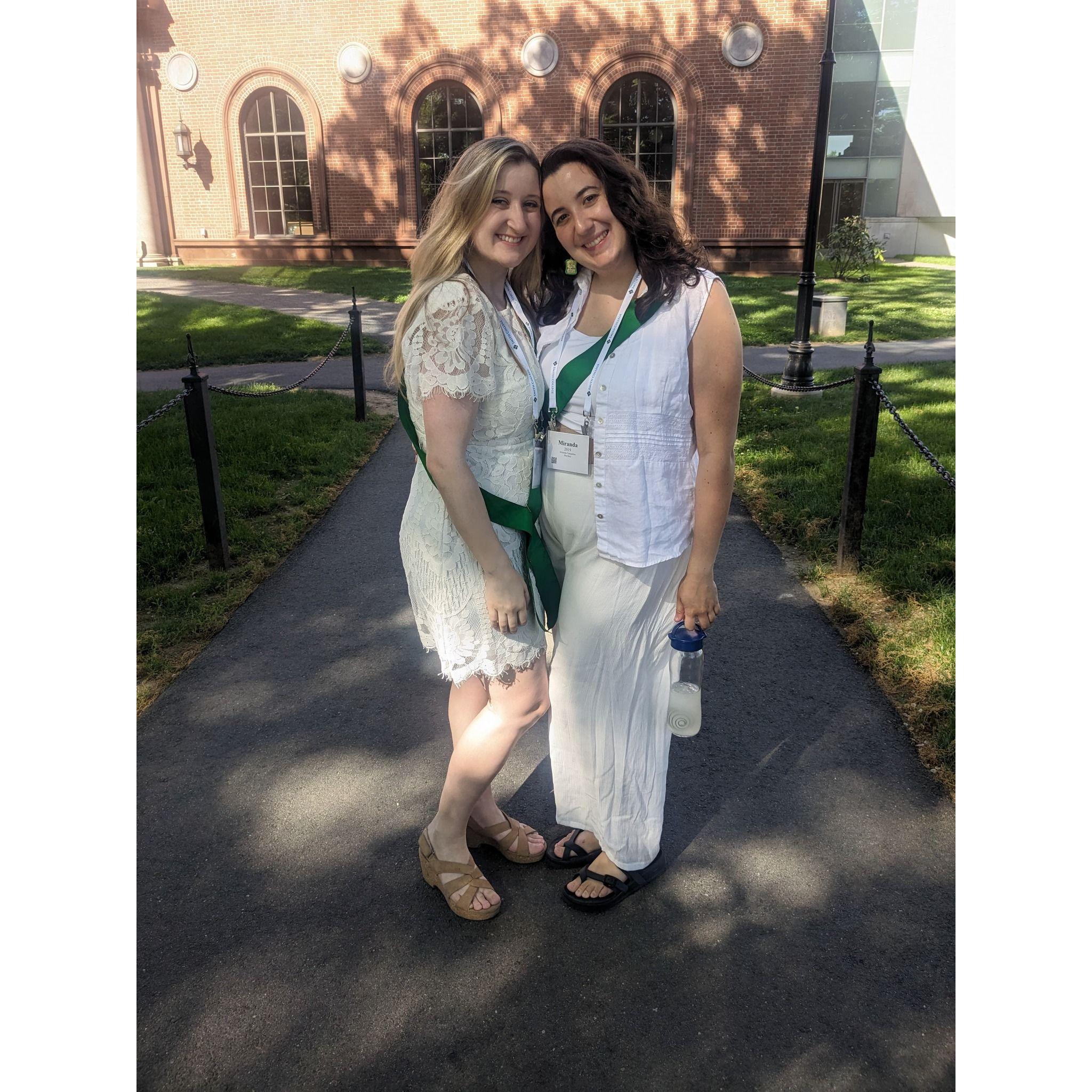 At our college reunion