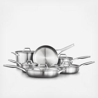 Premier Stainless Steel Cookware Set, 11 Piece