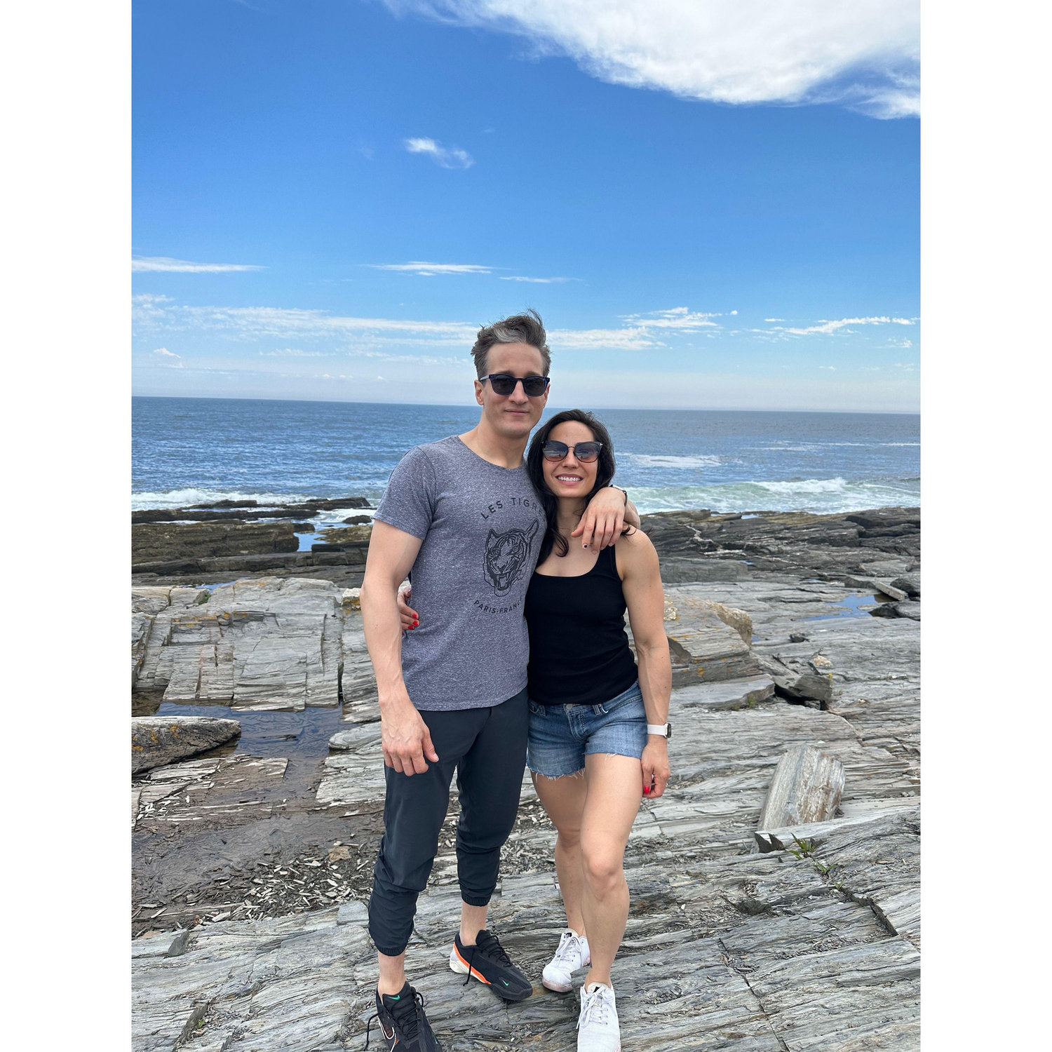 On our way to Portland, ME. Not pictured: obligatory lobster rolls.