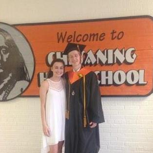 Eric's high school graduation