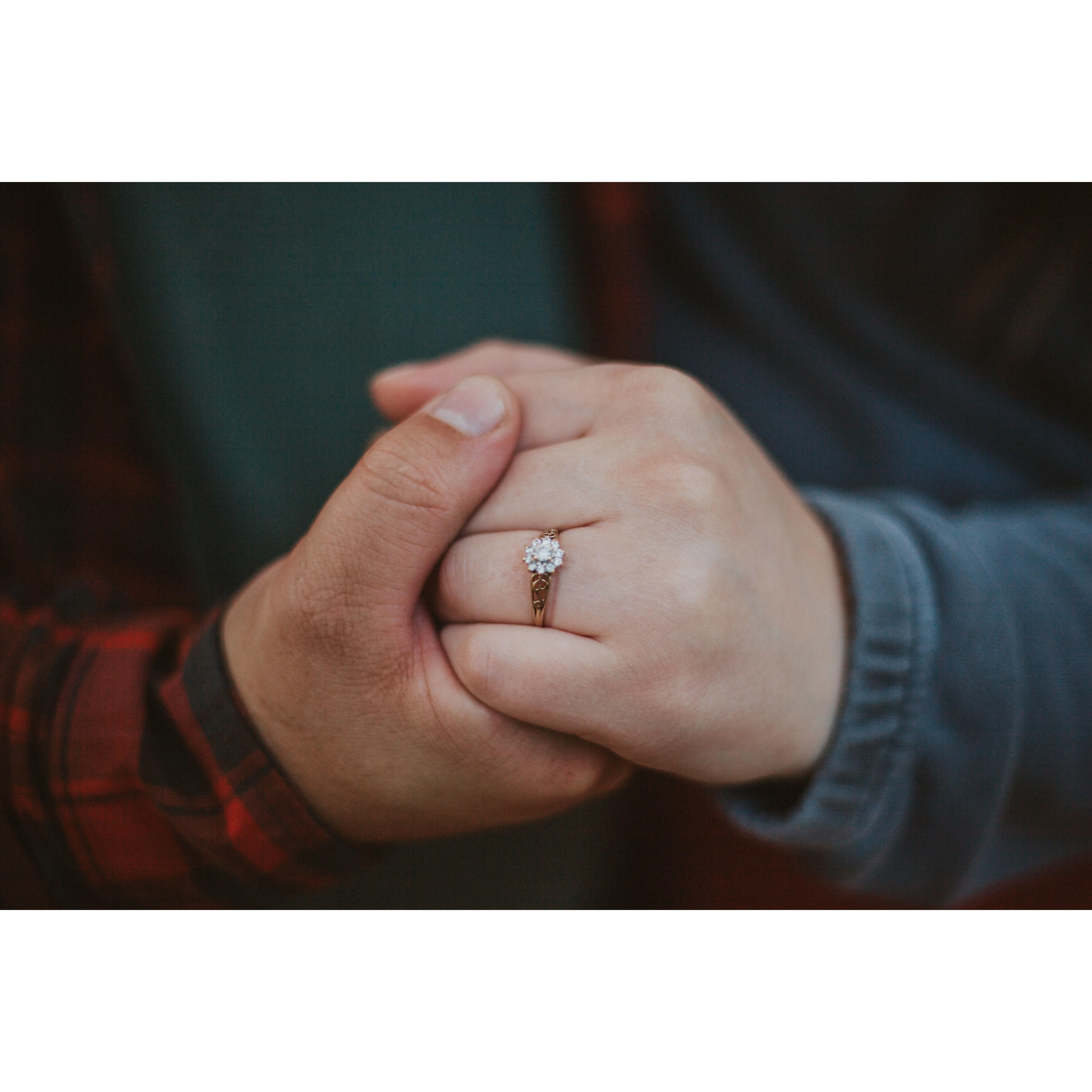 This ring was given to Alex from Keandra's Dad - it was her Great Grandmothers.