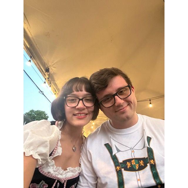 Our first Oktoberfest together!