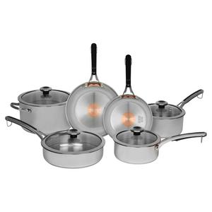 Revere® Copper Confidence Core™ 10-Piece Stainless Steel Cookware Set