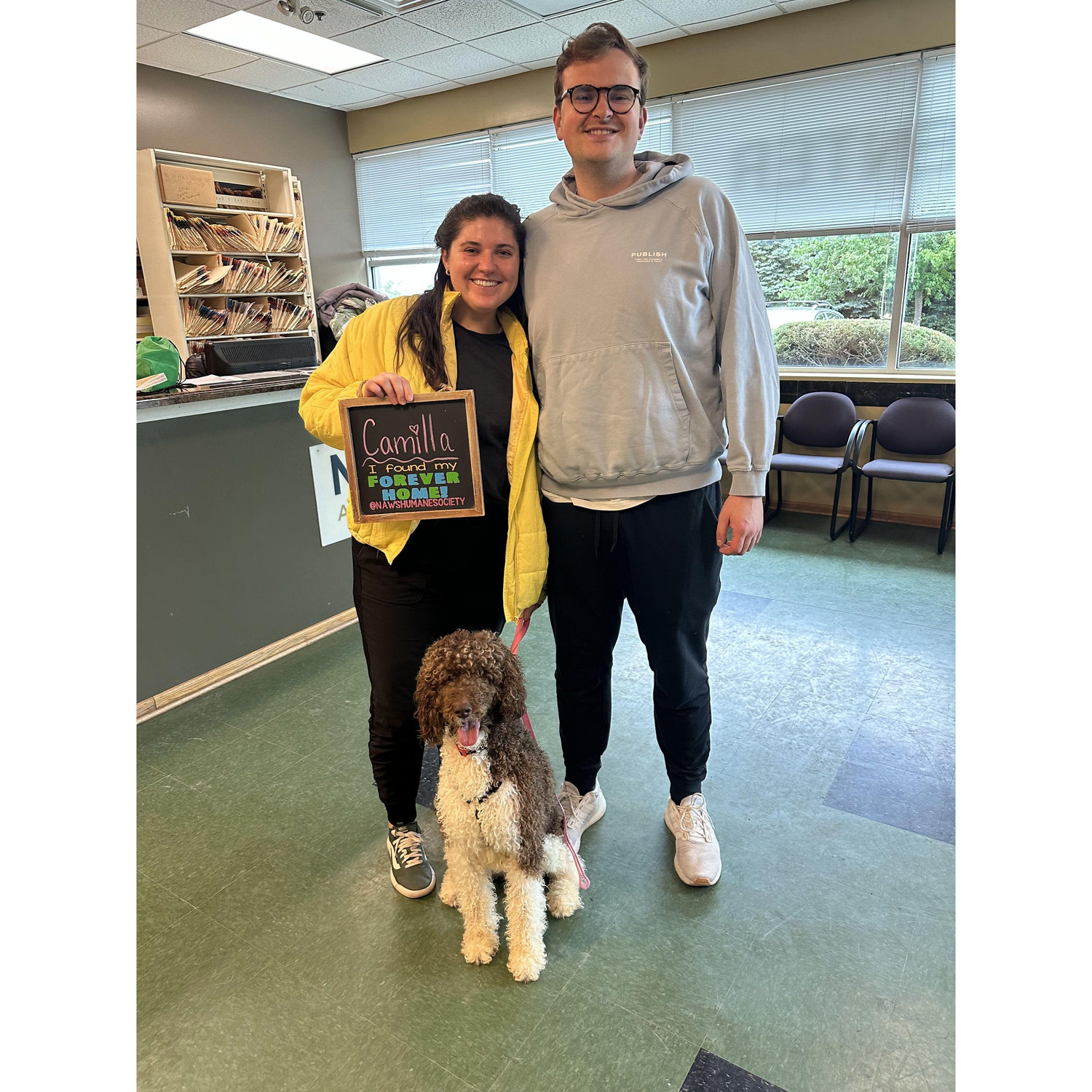 Camilla's adoption day!