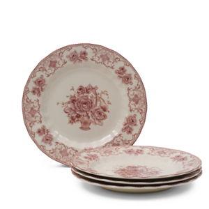 4pk Floral Pattern Dinner Plates | Kitchen & Dining Room | Marshalls