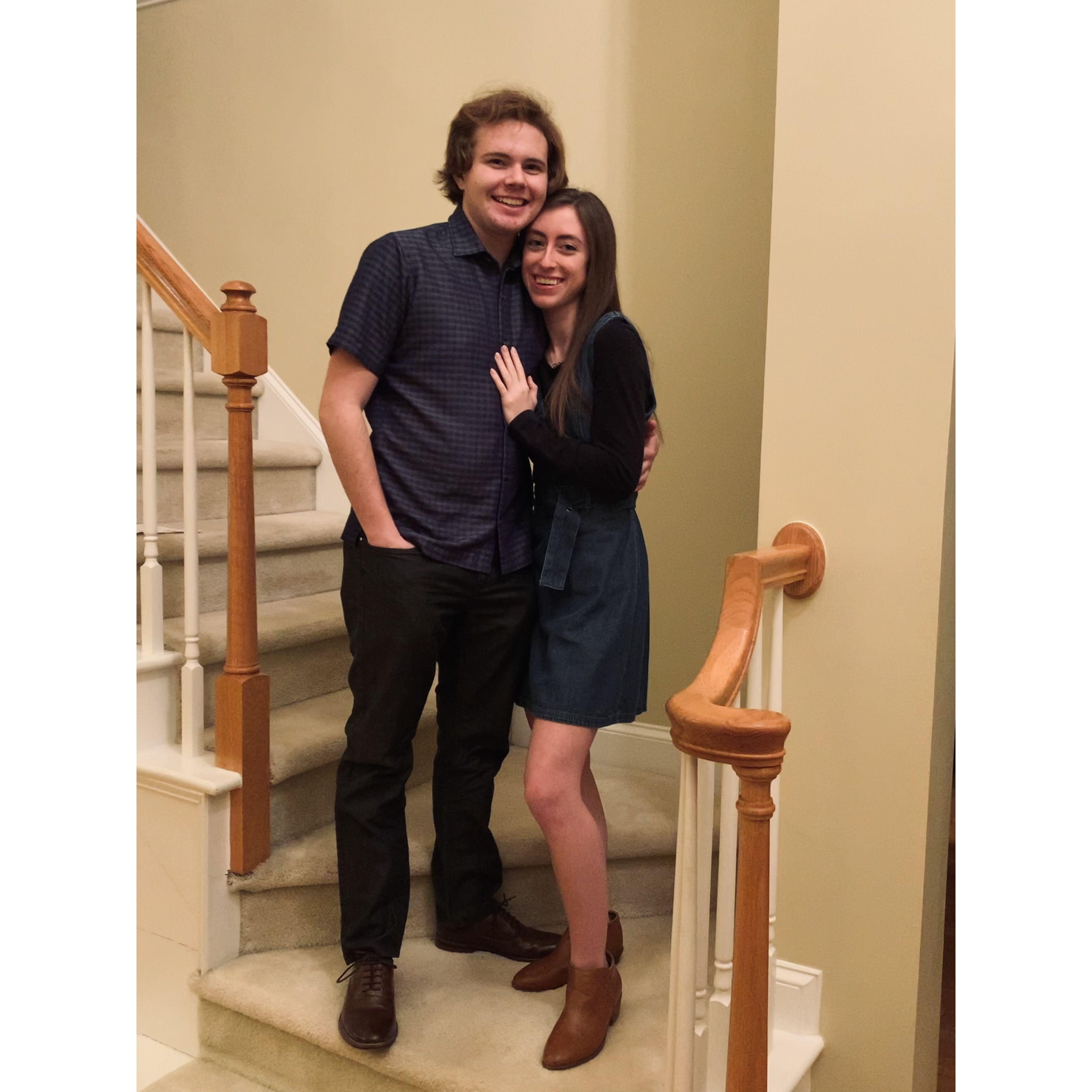 Our 1st date! August, 2020