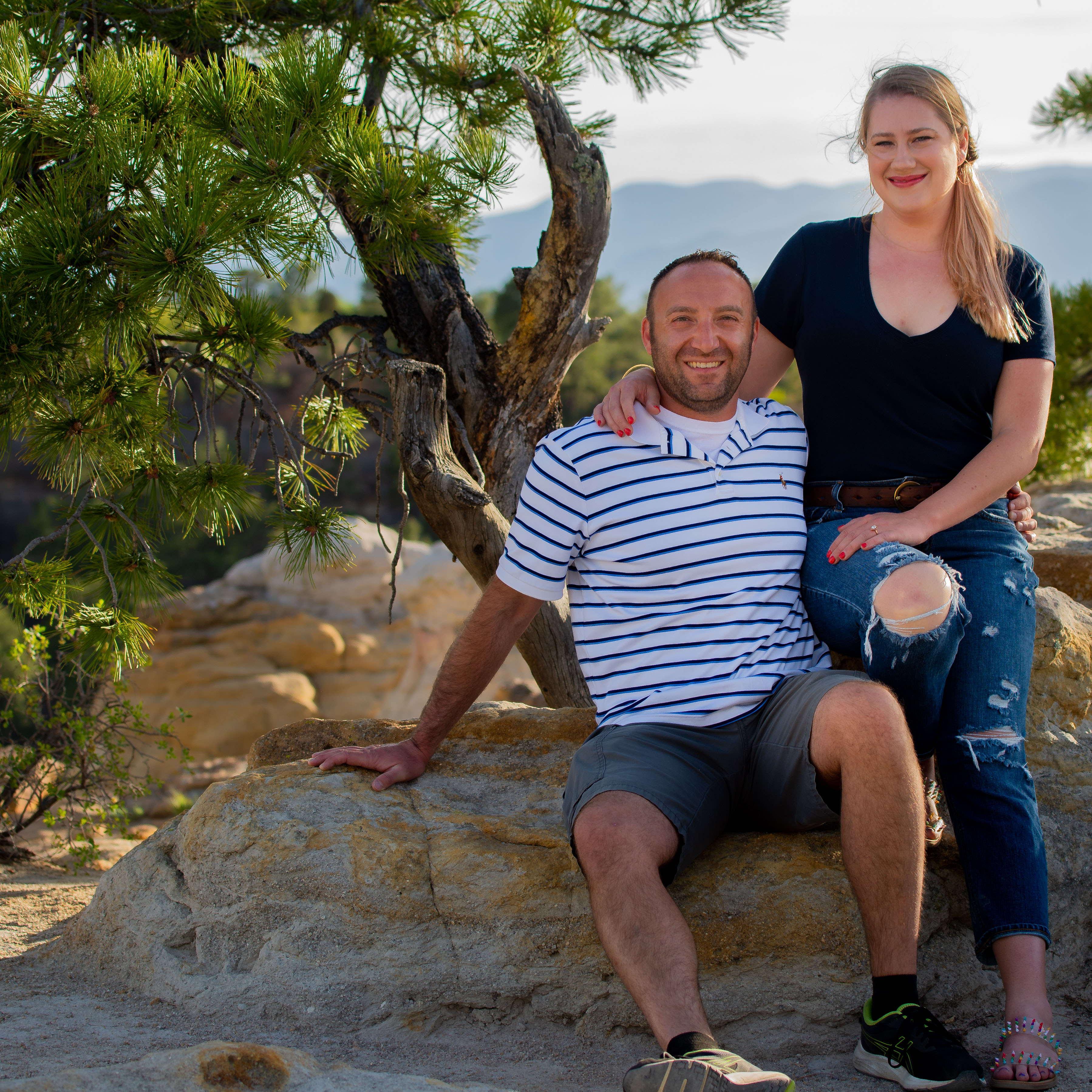 Engagement photos in Palmer Park! Thanks, Sarah. <3