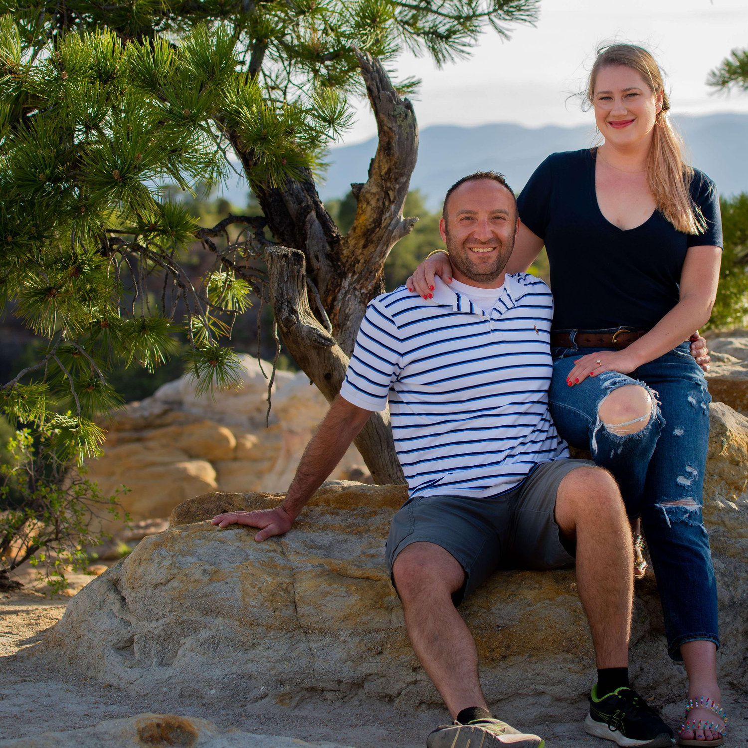 Engagement photos in Palmer Park! Thanks, Sarah. <3