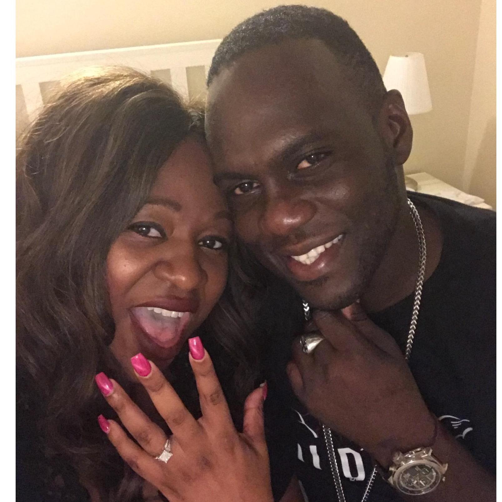 He proposed! Of course I said Yes!