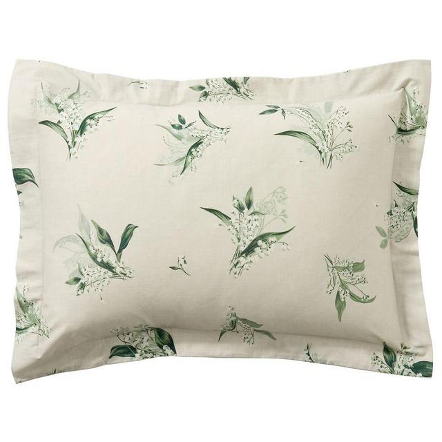 Monique Lhuillier Lily of the Valley Organic Cotton Sham, Standard