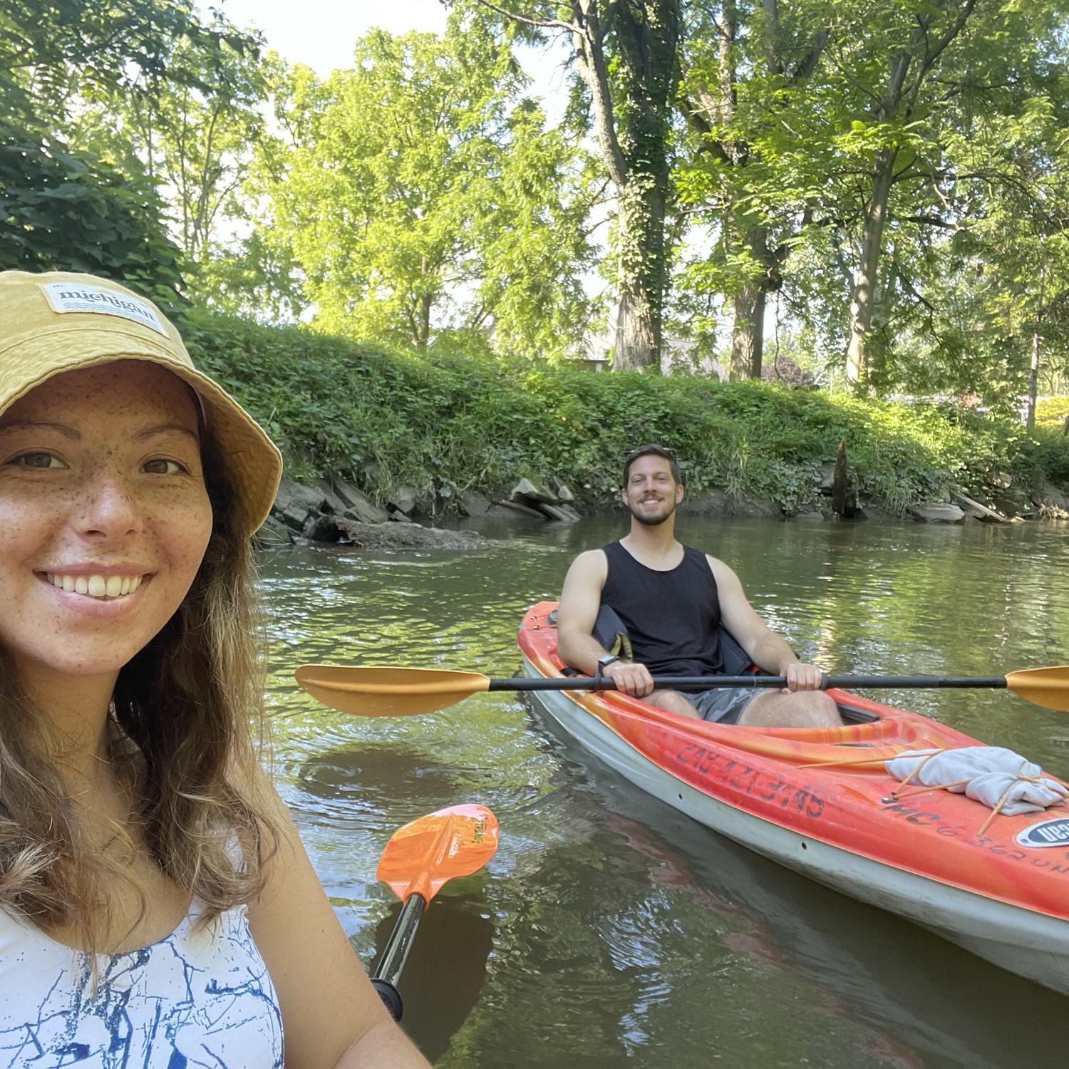 Clinton River, August 2023