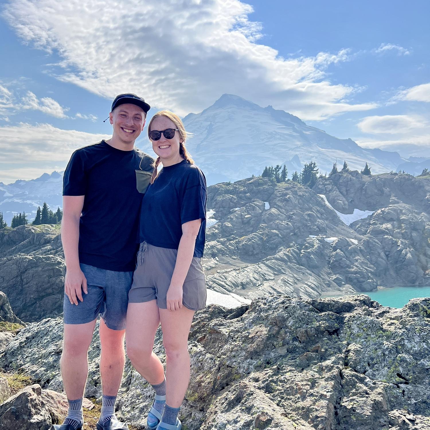 Mount Baker backpacking (again) with the Pogues, August 2023.