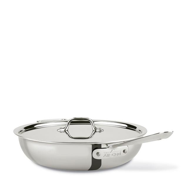 All Clad Stainless Steel 4 Quart Weeknight Pan