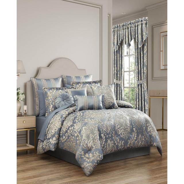 Royal Court Lorenzo Damask 3-Pc. Comforter Set, King/California King