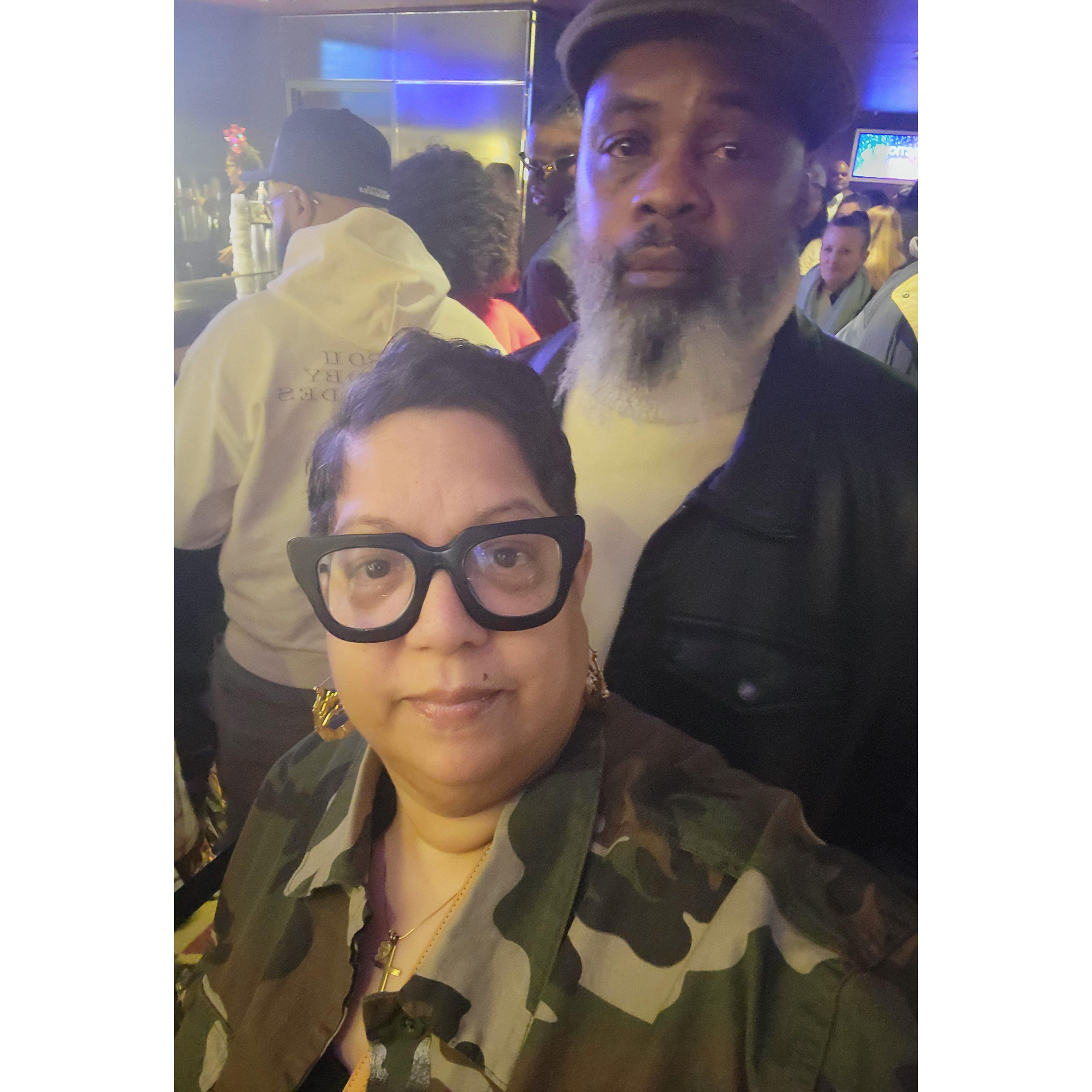 Valentine's Day 2025- Stacey and Rock attended a Boyz II Men concert at the MGM Theater.