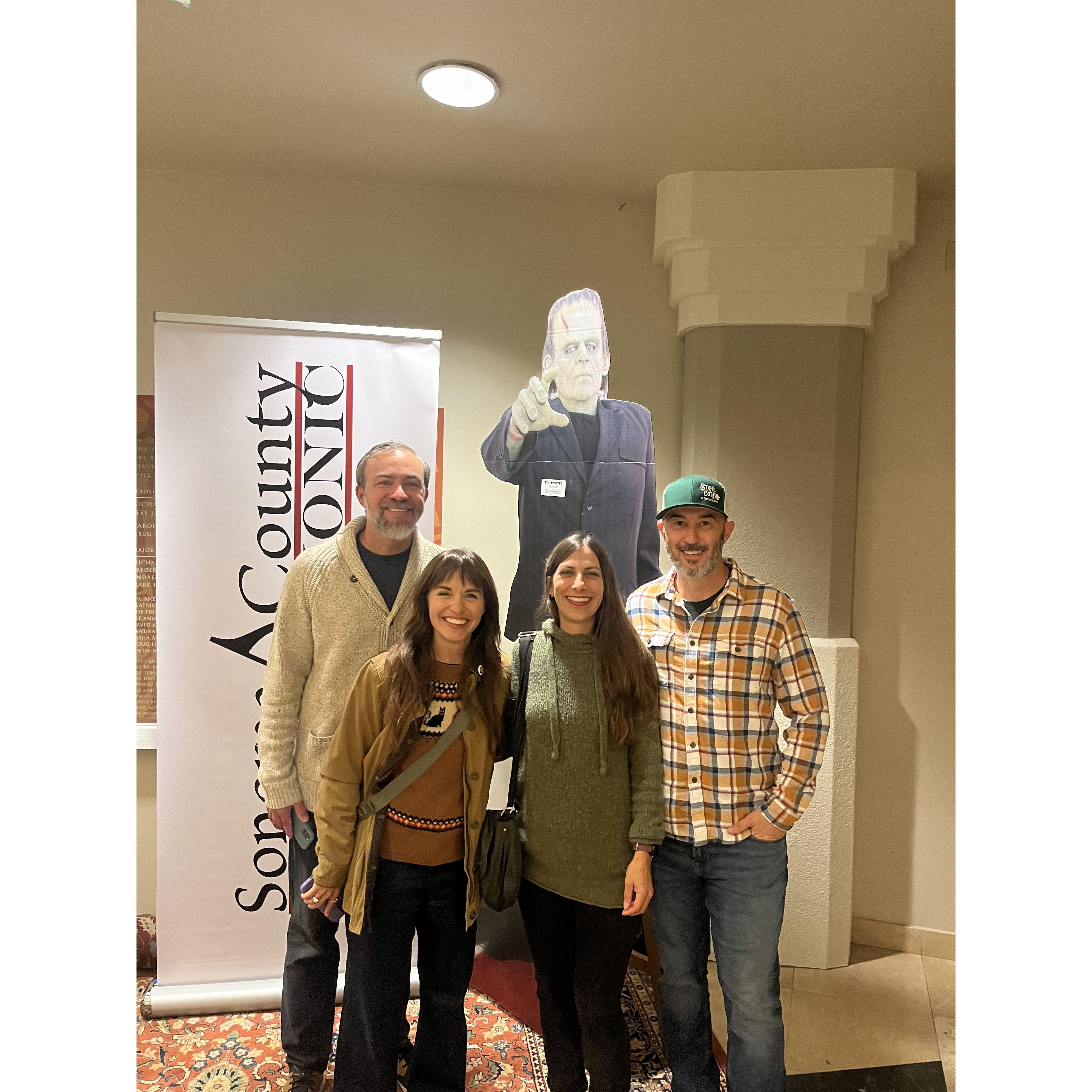 The symphony with friends!