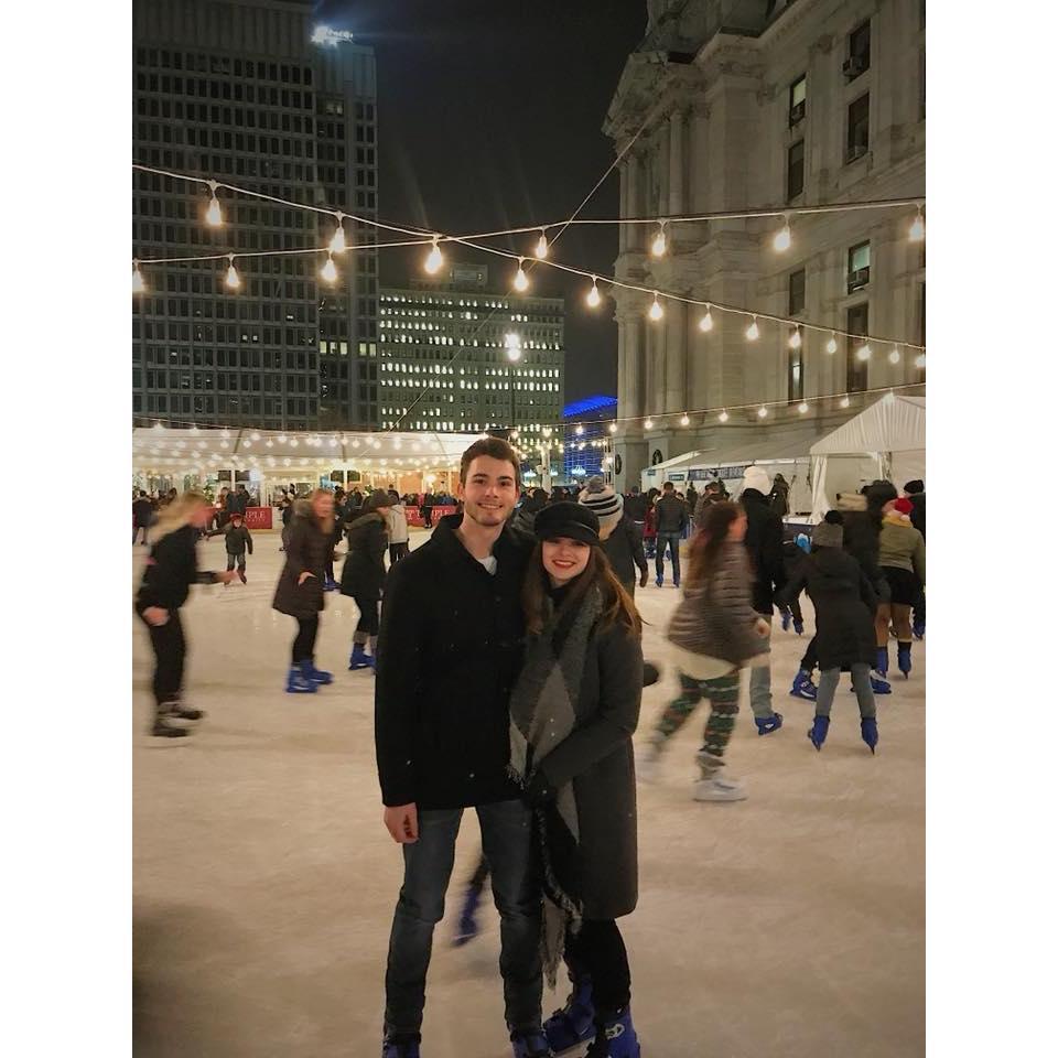 Ice Rink at City Hall, Winter 2017