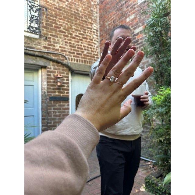 Right after our engagement in Savannah!
