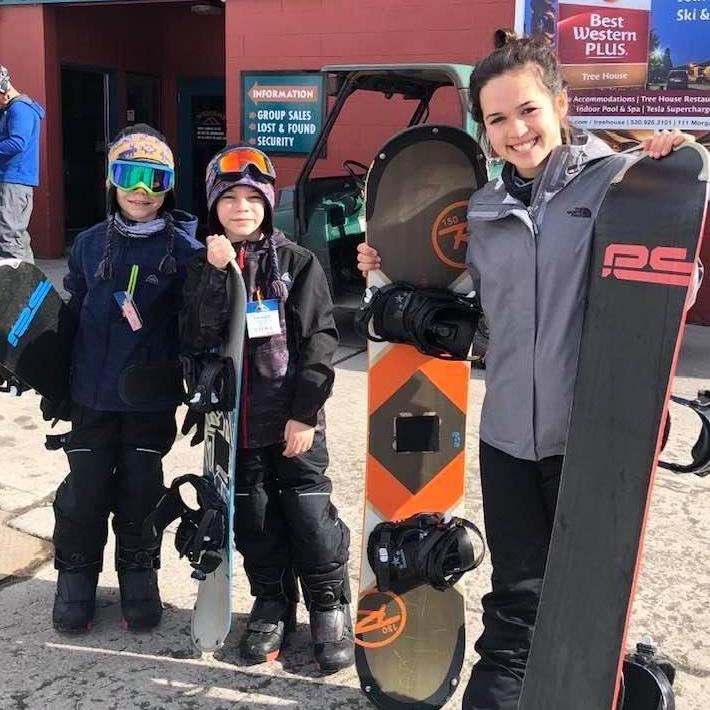 First snowboarding trip