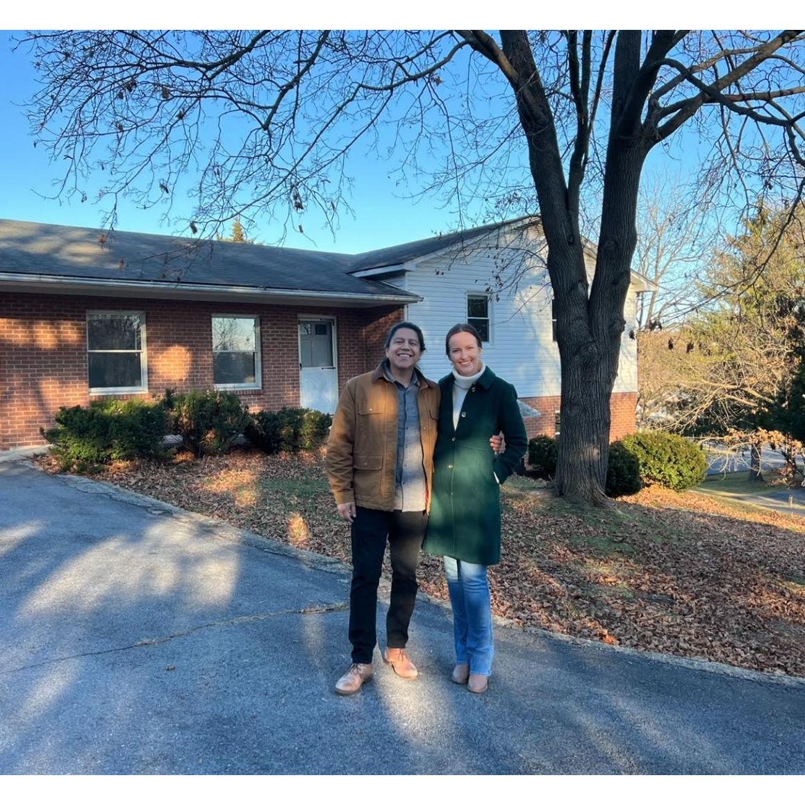 Over the last 8 years together, we have lived in the midwest and both coasts. Last October, we purchased our first home here in Winchester. We started renovations right away!