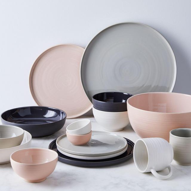 Shaker Ceramic Dinnerware Pinch Bowls