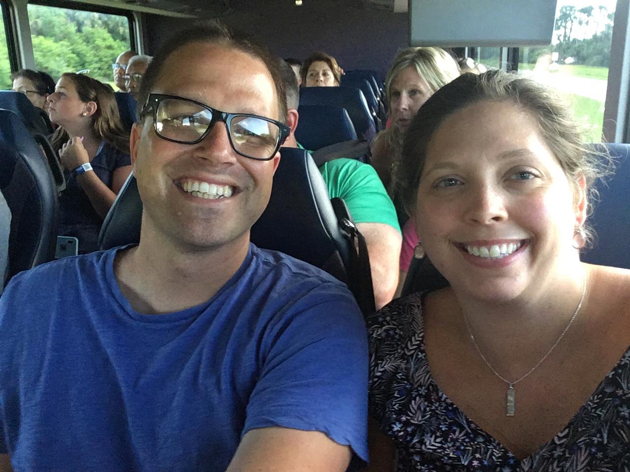 NASA KSC bus tour.  A favorite event to do together.