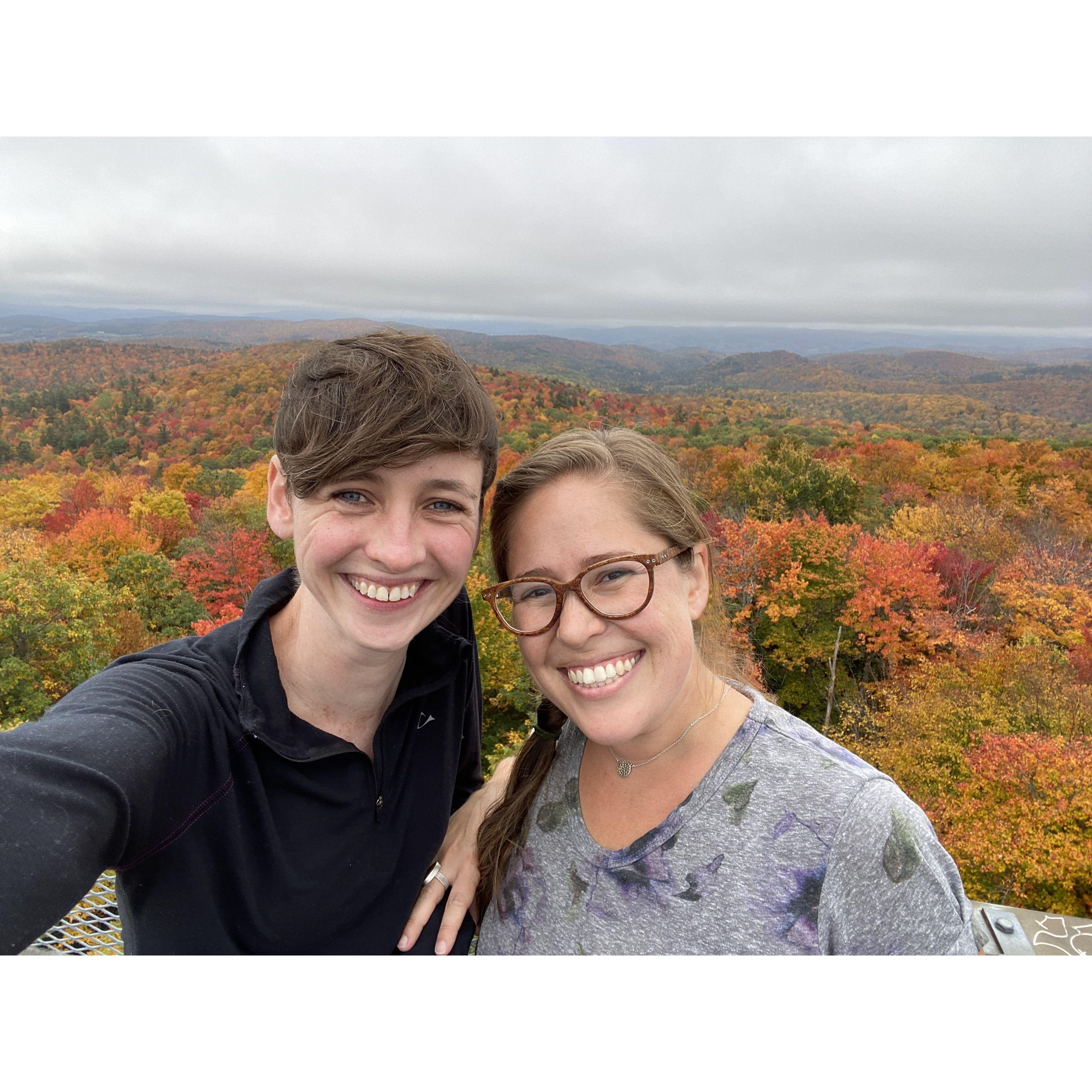 Firelook out in Hanover, New Hampshire