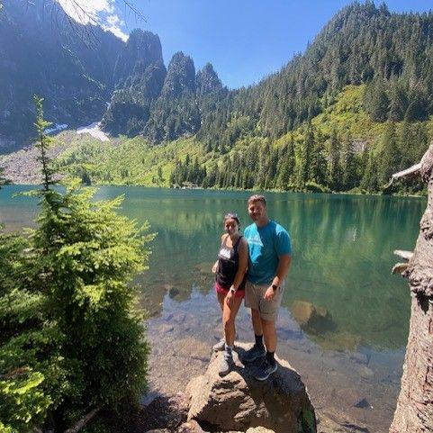 Sean comes to WA and gets a taste of the WA hiking trails. (Thanks Lauren for taking us!)