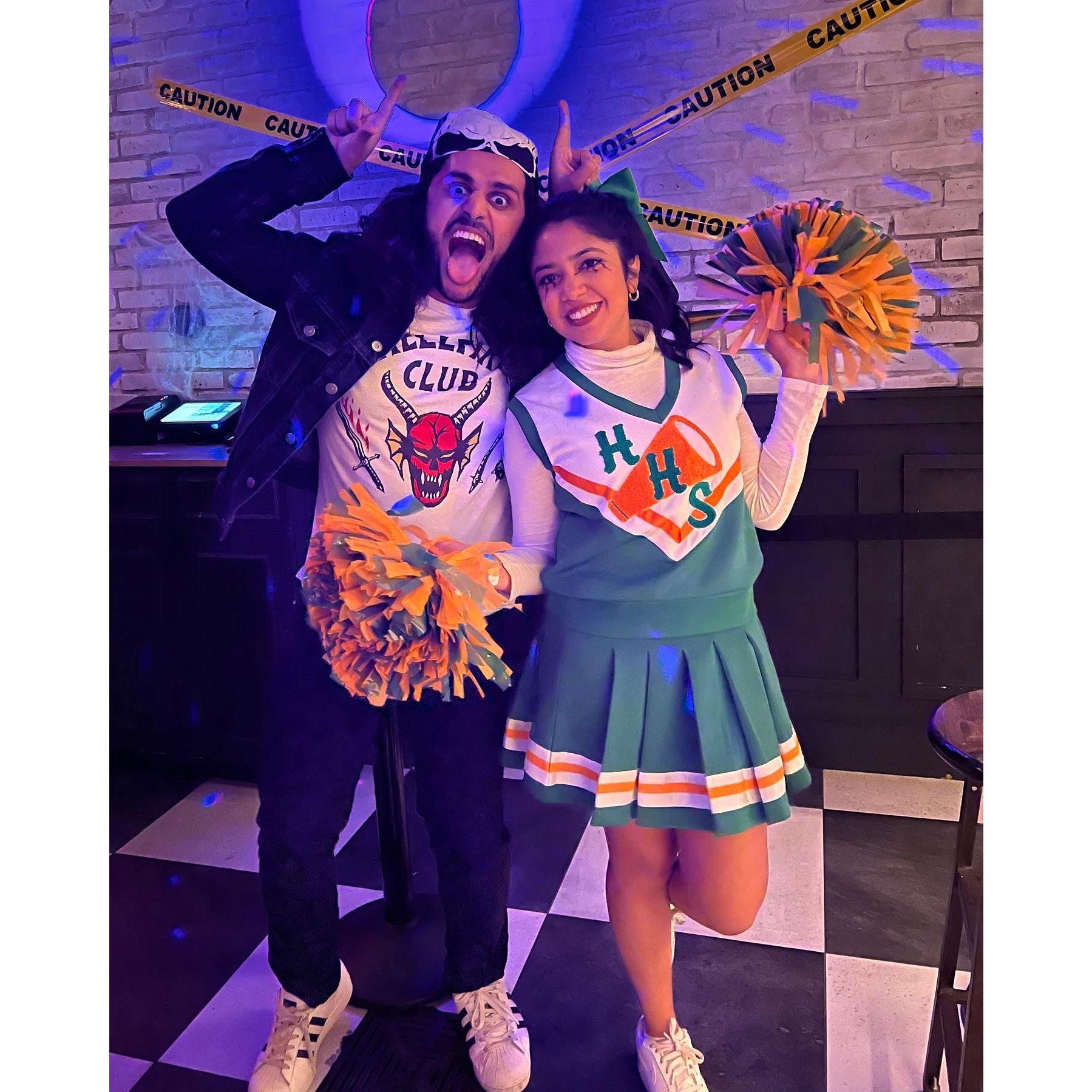 Justice for Eddie and Chrissy from Stranger Things! Halloween 2022