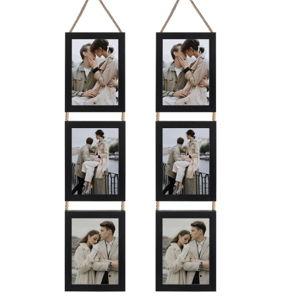 5x7 Picture Frames Collage Wall Decor, Black