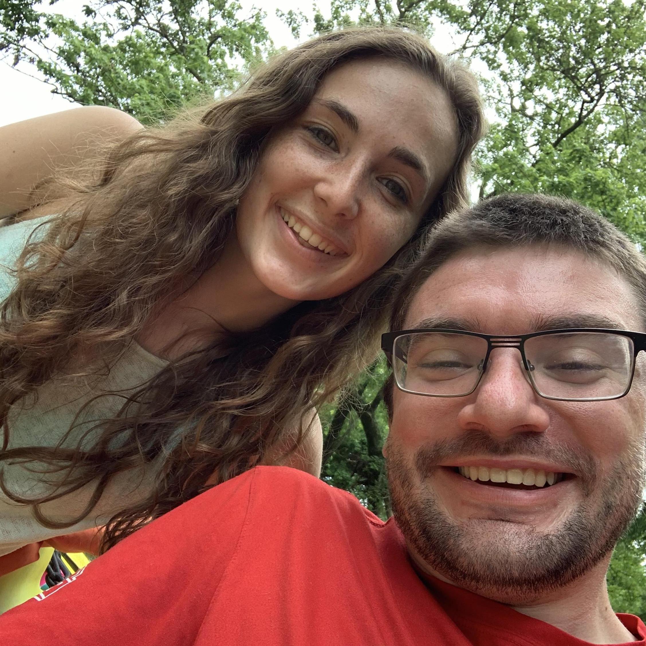 Our first date, kayaking at Foggy Bottoms in Tennessee