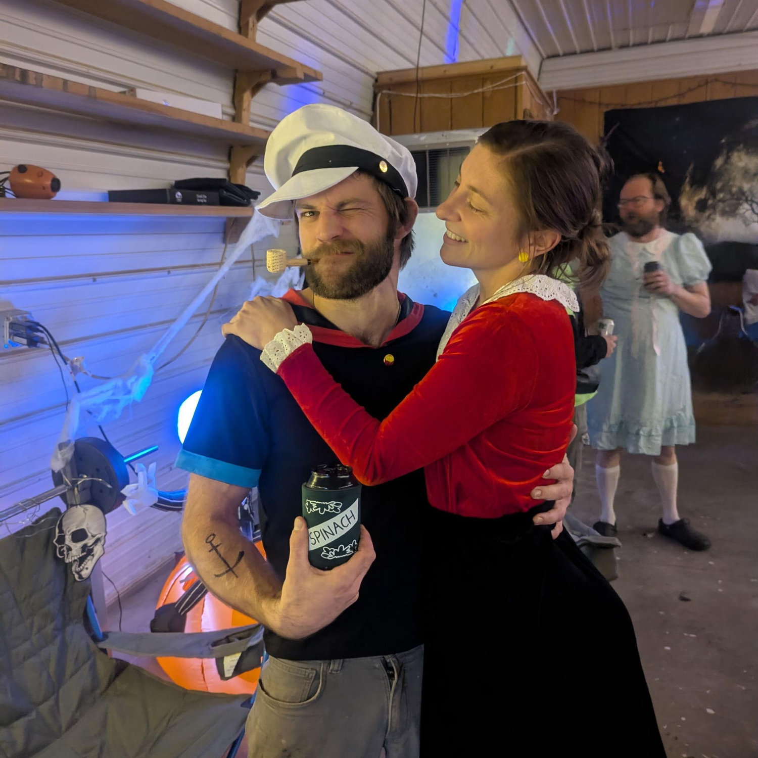 Popeye and Olive Oyl