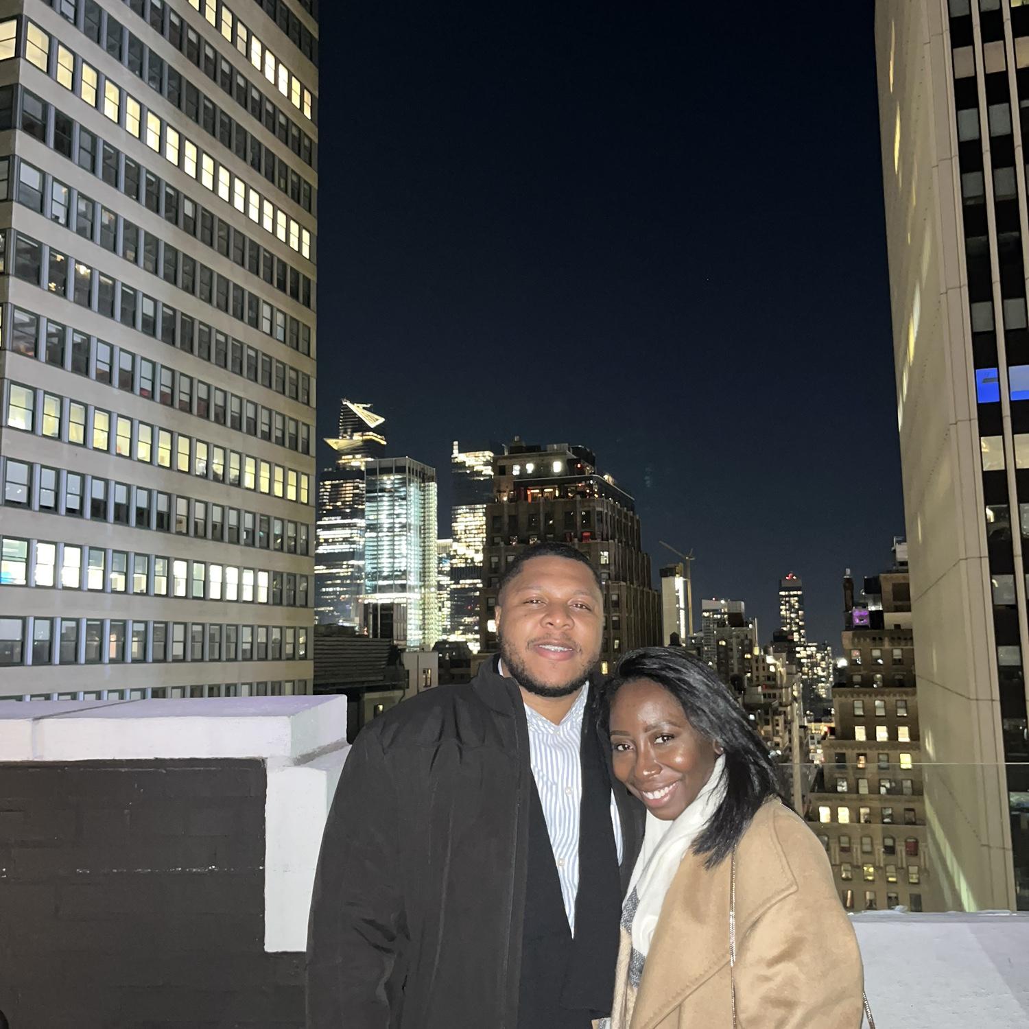 Celebrating Chelese's birthday in NYC! December 2022. Both of our first times seeing - "The Lion King" on Broadway.