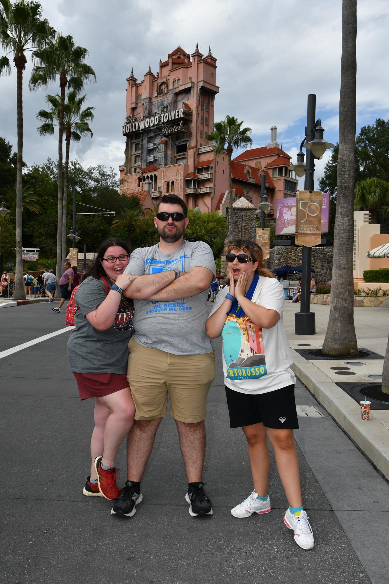 Hollywood Studios (ft. Emma), Walt Disney World, Florida - 2021