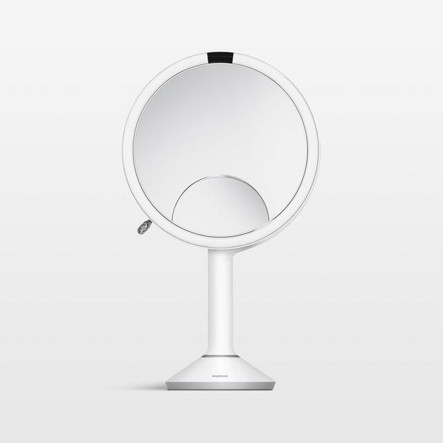 simplehuman ® White Metal Magnifying Mirror Trio