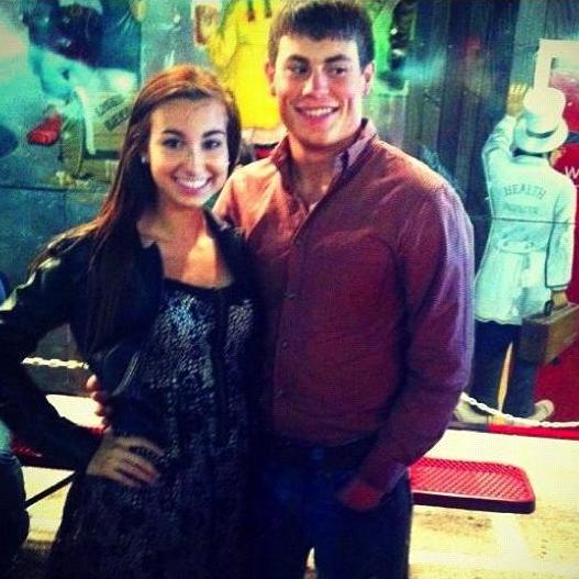 The first photo we ever took together! At the Houston Rodeo, circa 2012