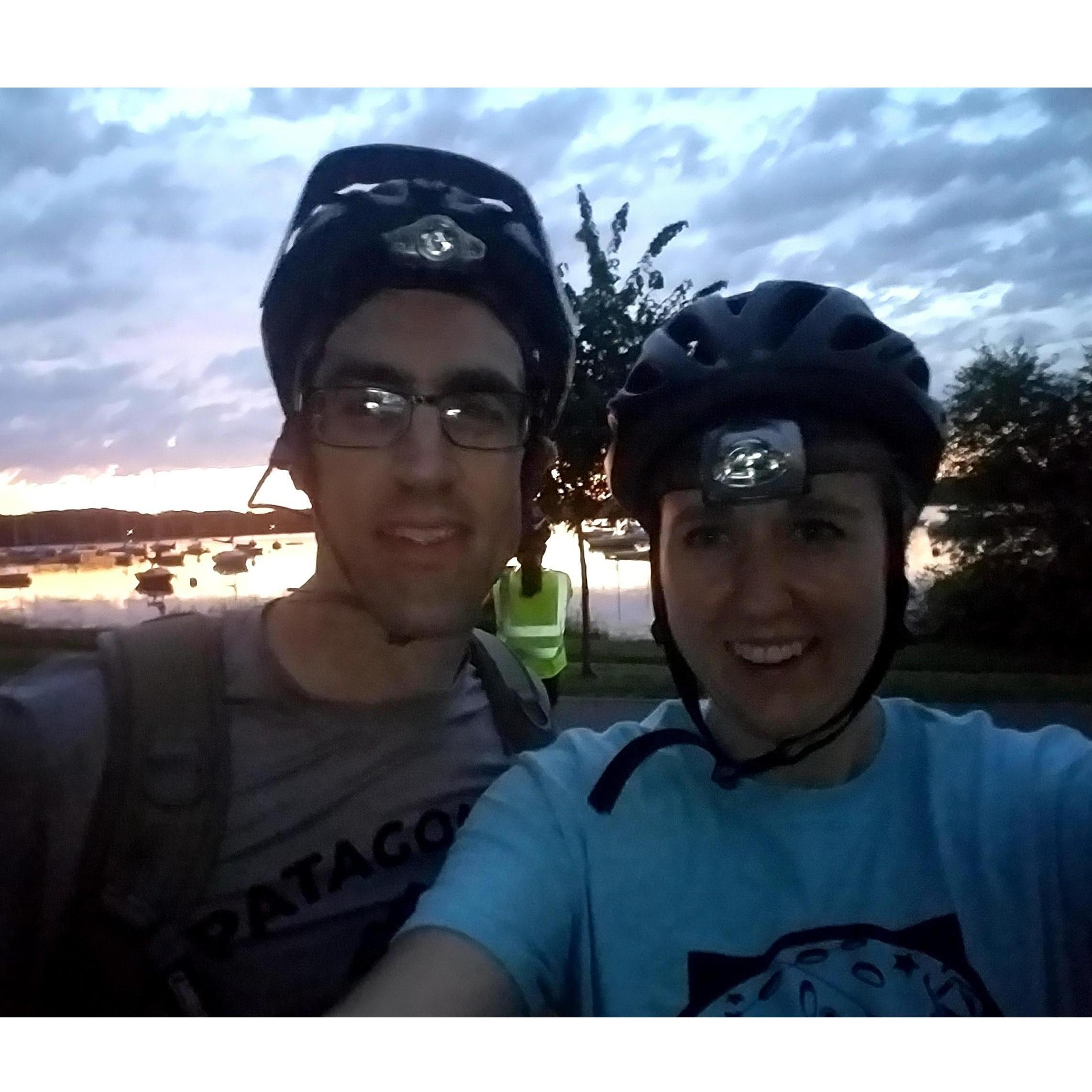 Midnight to dawn bike ride! 27 miles through Minneapolis and Saint Paul.