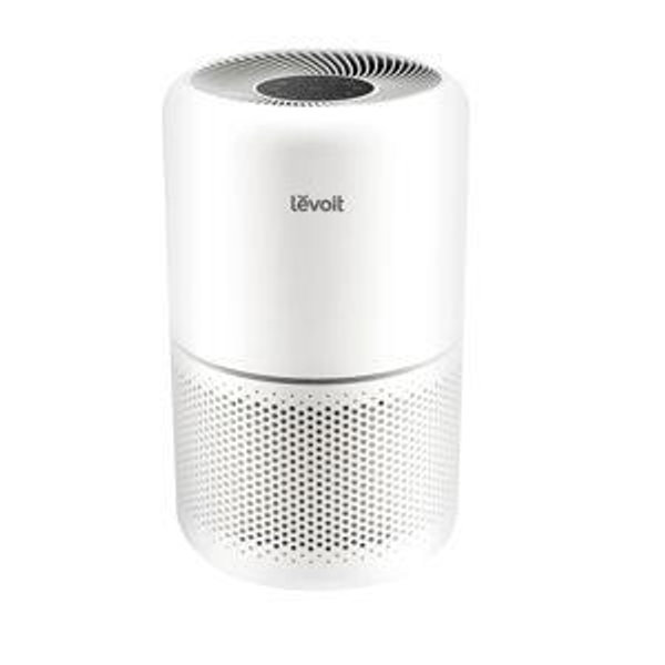 LEVOIT Air Purifier for Home Allergies Pets Hair in Bedroom, Covers Up to 1074 ft² by 56W High Torque Motor, 3-in-1 Filter with HEPA Sleep Mode, Remove Dust Smoke Pollutants Odor, Core300-P, White