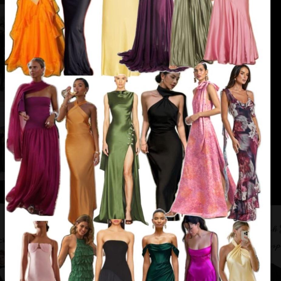 Want to be the pop of color to our wedding here’s some choices for you