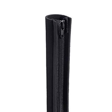 Cable Management Sleeve, JOTO Cord Management System for TV / Computer / Home Entertainment, 19 - 20 inch Flexible Cable Sleeve Wrap Cover Organizer, 4 Piece - Black