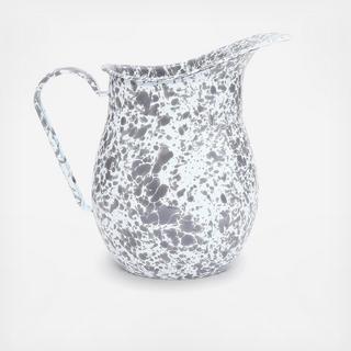 Splatter Enamelware Pitcher