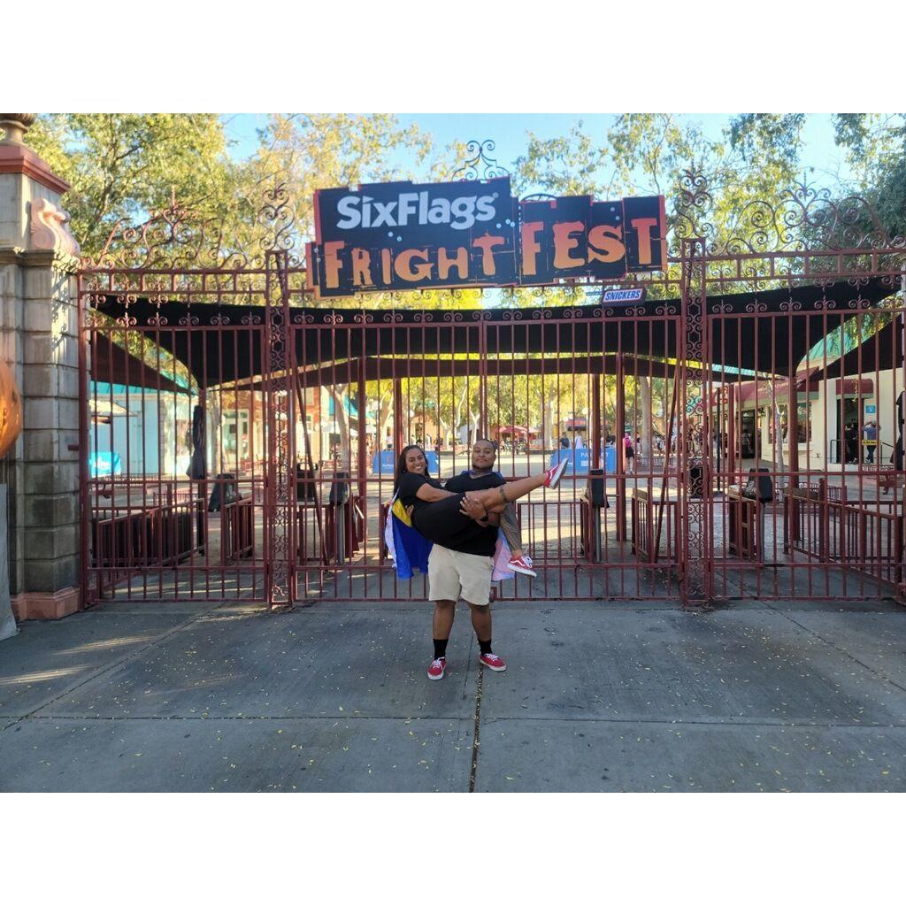Six Flags birthday surprise