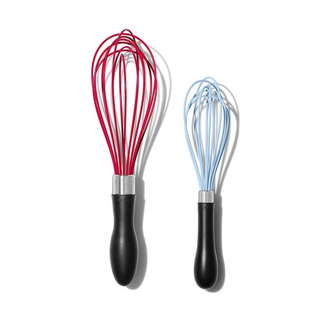 Zulay 12-Inch Stainless Steel Whisk - Balloon Whisk Kitchen Tool With Soft  Silicone Handle - Thick Durable Wired Whisk Utensil For Blending, Beating