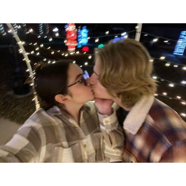 Coleman's first time going all out with Christmas decorations so we had to take advantage of them!