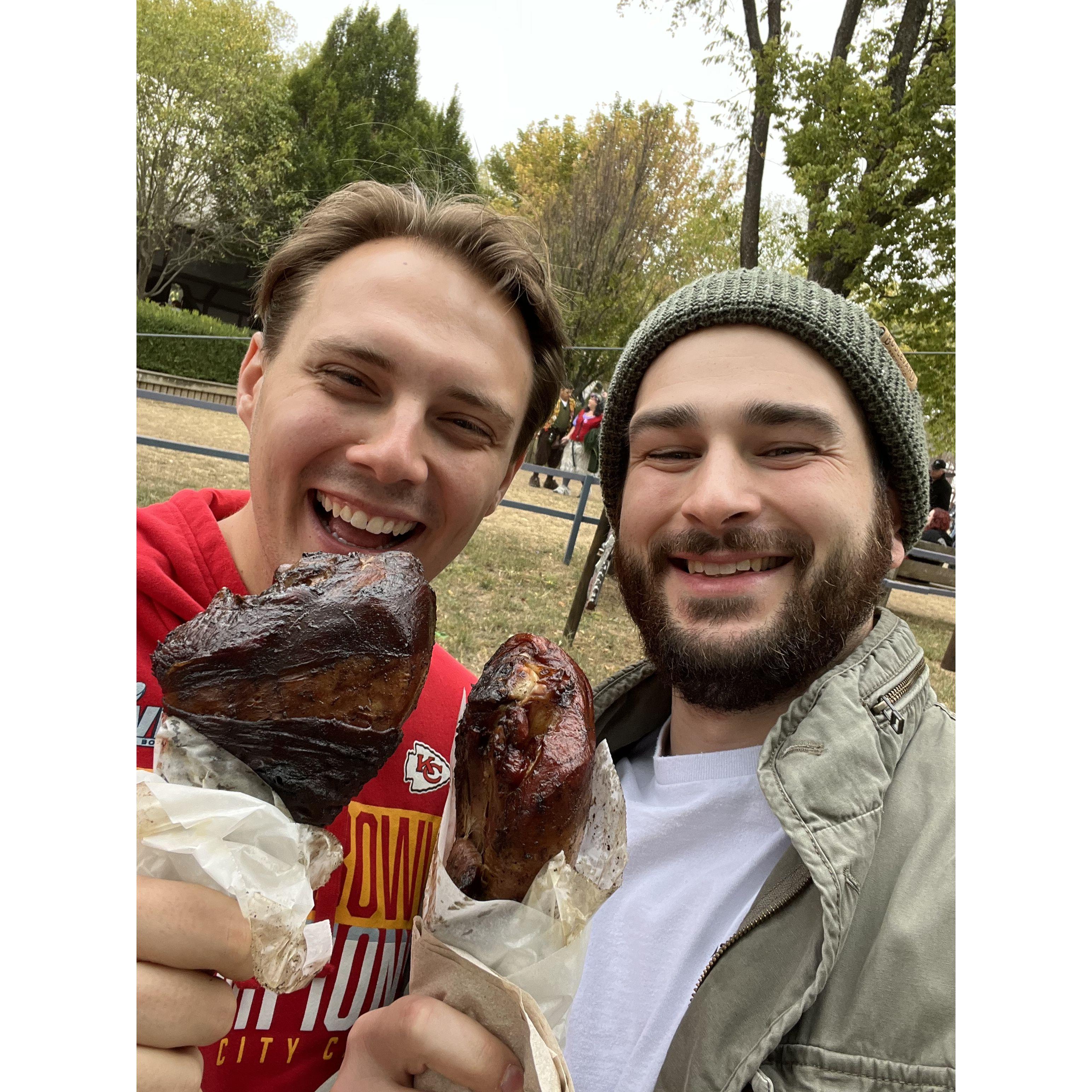 Can't say no to a Turkey Leg.