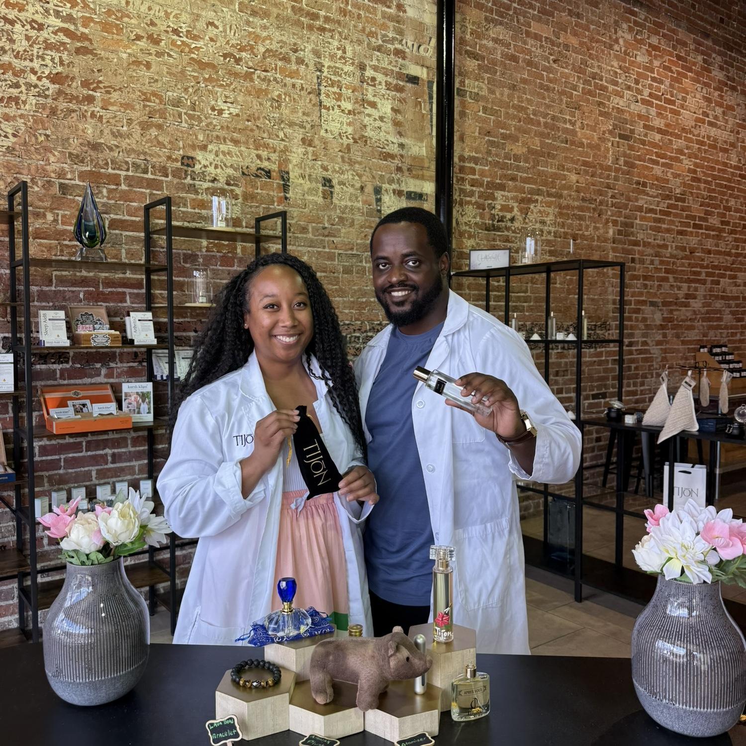 "KNV" Date - We created our signature scents at Tijon in Ybor.