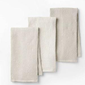 3pc Waffle Kitchen Towels - Figmint™