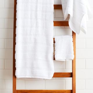 Dakota Ribbed Bath Towel, Set of 2