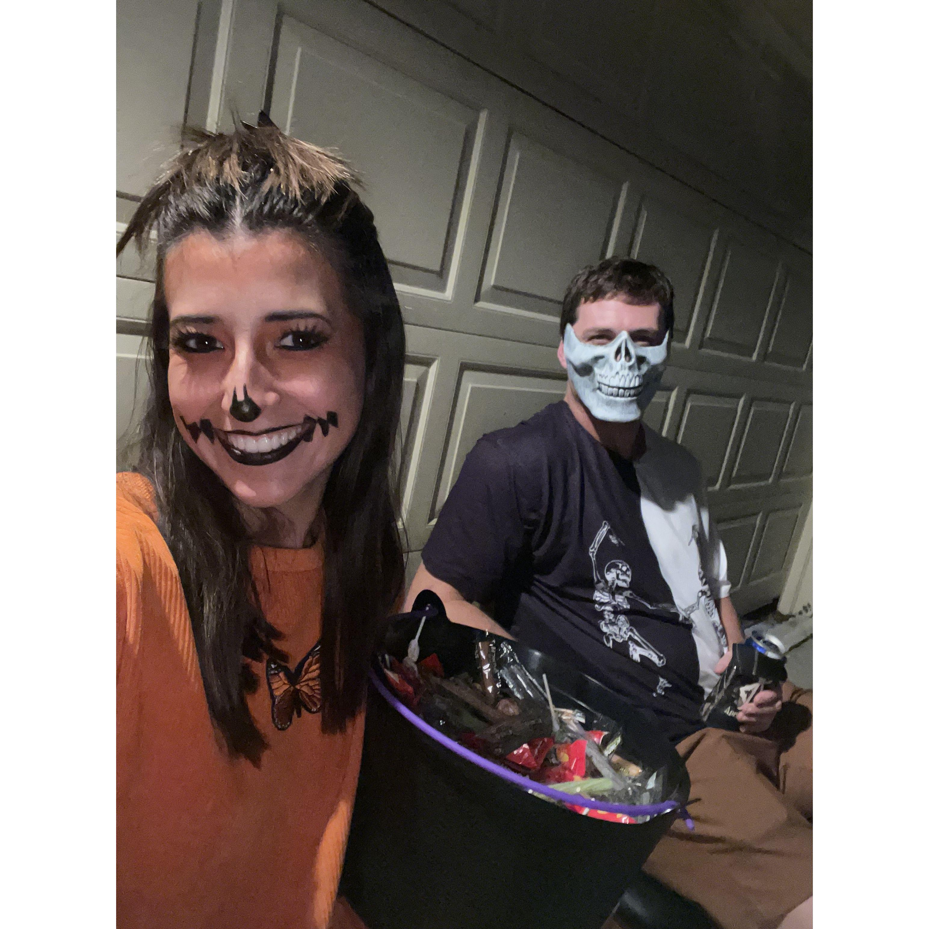 First Halloween at our house