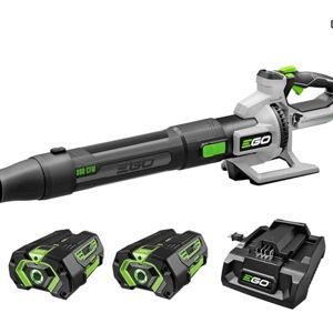EGO Power+ Leaf Blower, Cordless Electric 880 CFM, Includes (2) 56V 4.0Ah Batteries and Charger - LB8803-2